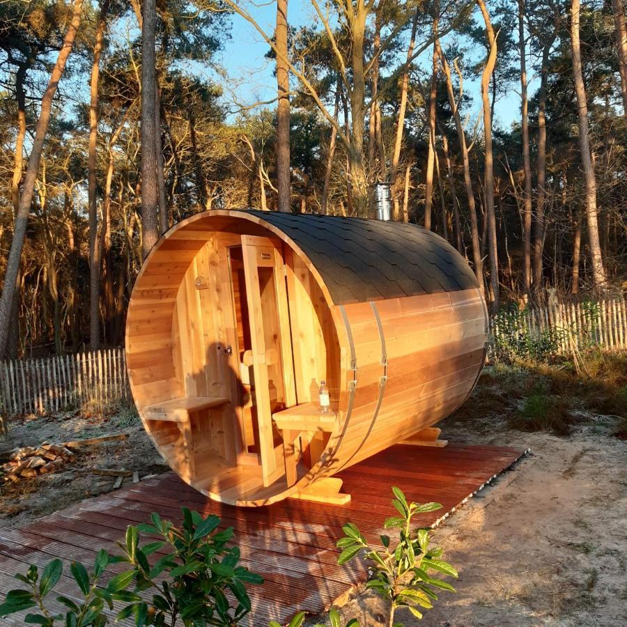 Vakantiehuis Met Hottub En Barrelsauna Ommen Bagian luar foto